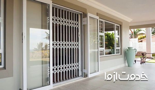 معایب درب آکاردئونی
